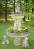 Brunnen im Garten